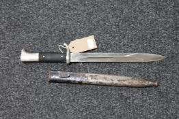 A German bayonet