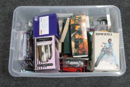 A box of boxed and unboxed die cast vehicles, Corgi Classics,