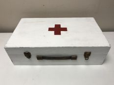 A hand painted First Aid box