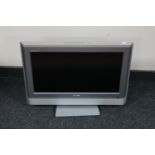 A Toshiba 22" digital integrated TV with remote