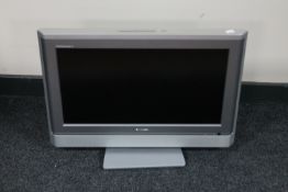 A Toshiba 22" digital integrated TV with remote