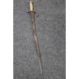 A French Chassepot sword bayonet