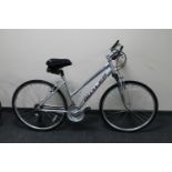 A lady's Claud Butler Explorer 200 mountain bike, with Shimano gears and shifters,