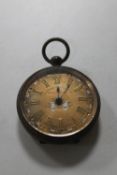 A railway time keeper pocket watch (a/f)