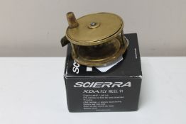 A modern Scierra XDA Fly Reel 91 in box,