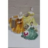 Three Royal Doulton figures - Kirstie HN 2381,
