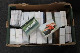 A box of post cards - air craft (many duplicates)