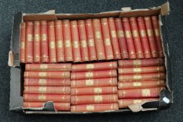 A box of forty-eight volumes - The Waverley novels,