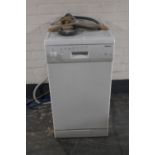 A Beko slimline dish washer