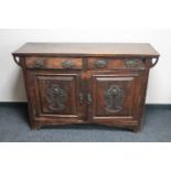 An oak Arts & Crafts sideboard