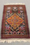 An Afghan Balouch rug,