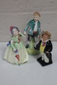 Three Royal Doulton figures - Baby HN 1679,