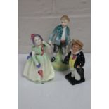 Three Royal Doulton figures - Baby HN 1679,