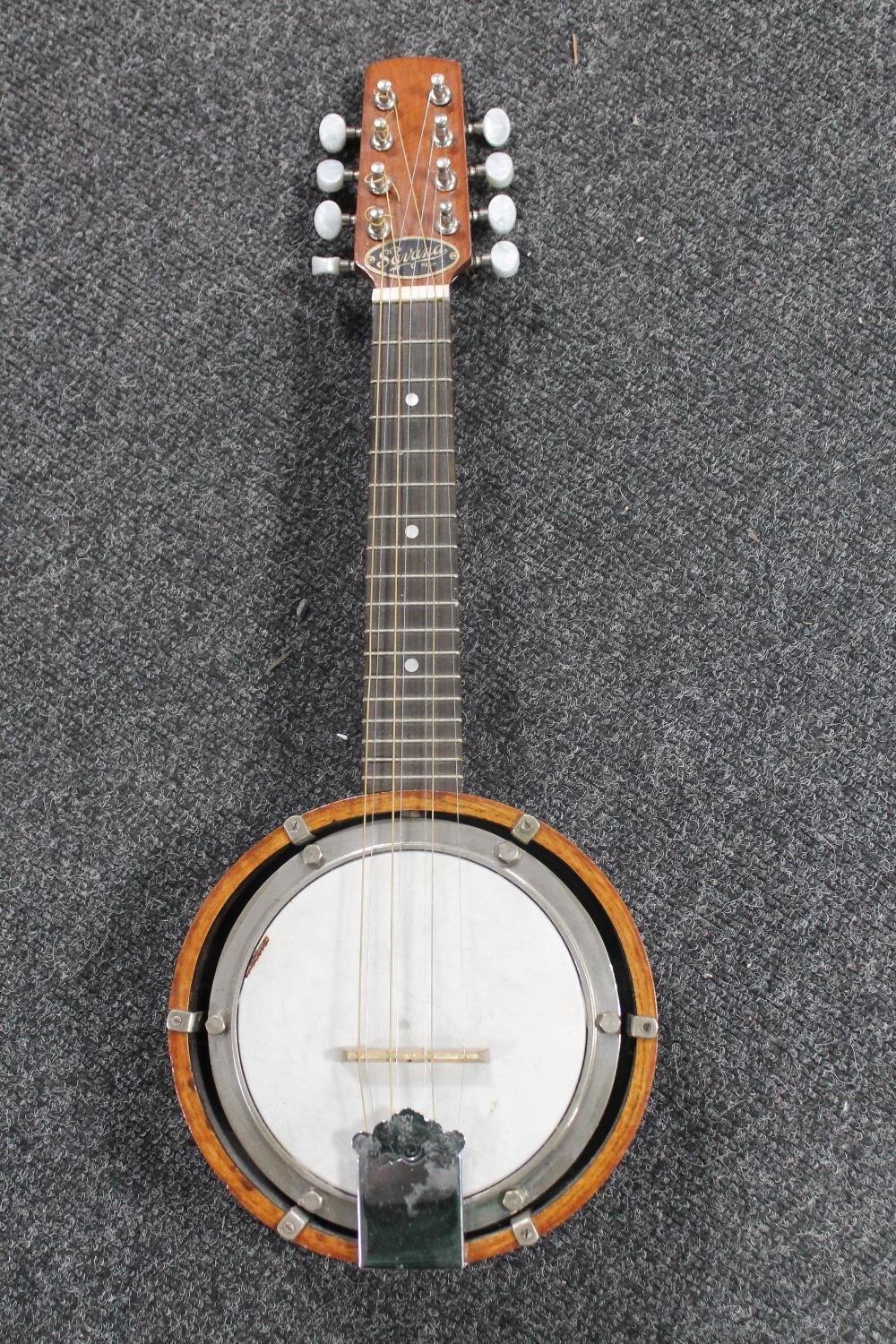 A Savanna eight string mandolin banjo