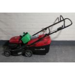 A Mountfield FY150 self drive petrol lawn mower
