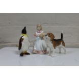 A Royal Doulton figure - Mothers helper HN 3650,