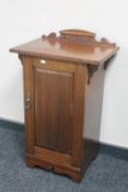 A Victorian mahogany pot cupboard