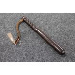 A policeman's truncheon