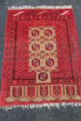 An African prayer rug,