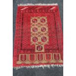 An African prayer rug,