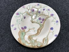 A Clarice Cliff Newport Pottery charger,