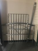 A 5' metal bed frame