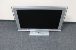 A Sony Bravia 40 inch LCD TV with remote