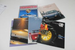 One volume - The complete book of Porsche by Chris Poole and five late 20th century Porsche