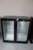 A Cater-Cool double door under bench bottle chiller