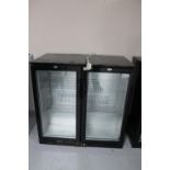 A Cater-Cool double door under bench bottle chiller