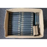 A box containing twenty-six pocket volumes,