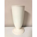 A Wedgwood Keith Murray design moonstone vase,