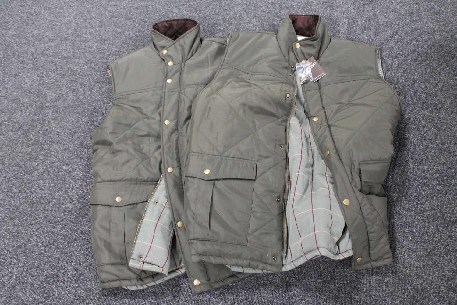 Two Bonart gilets - new with tags,