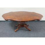 ** Withdrawn ** An Italian style pedestal dining table