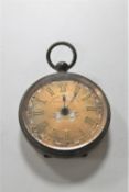 A railway time keeper pocket watch (a/f)