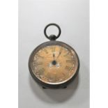 A railway time keeper pocket watch (a/f)