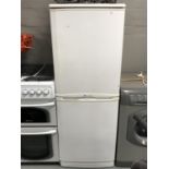 An LG upright fridge freezer