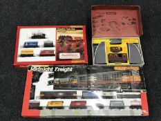 A boxed Hornby railways Rail Freight electric train set,