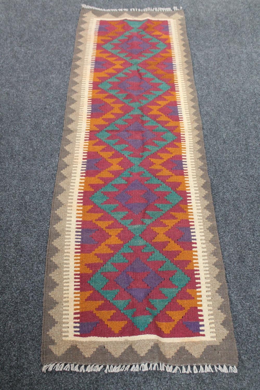 A Suzni kilim runner 190 cm x 60 cm