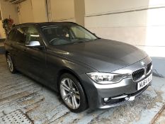 A BMW 320i Sport estate motorcar, registration NU64 AUL, first registered 11.09.