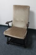 A mid 20th century rocking chair