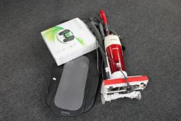 A Hoover pet upright vac cleaner,