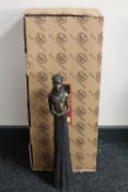 A boxed Tribes the journey home massai figure Tambkia sister's offering