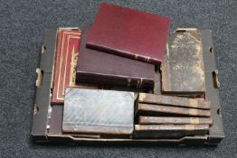 A box of antique books - Sir Walter Scott