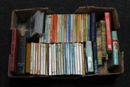 A box of hardback and paperback books - Franklin W Dixon,