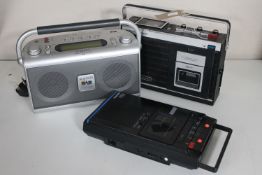 Sanyo FM cassette recorder,