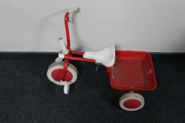 A 20th century Winther child's tricycle