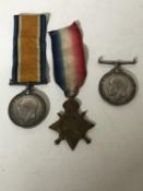 A WWI medal pair, comprising British War Medal and Victory Medal, named to 8332 Pte. A. McNally L.