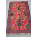 A Baluchi rug,