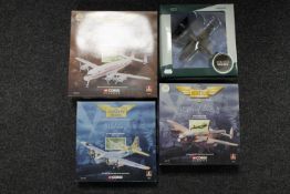 Three boxed Corgi Aviation Archive die cast replicas, Avro Lancaster,